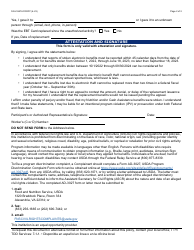Form FAA-1847A Electronic Benefit Theft Replacement Request Form - Arizona, Page 2