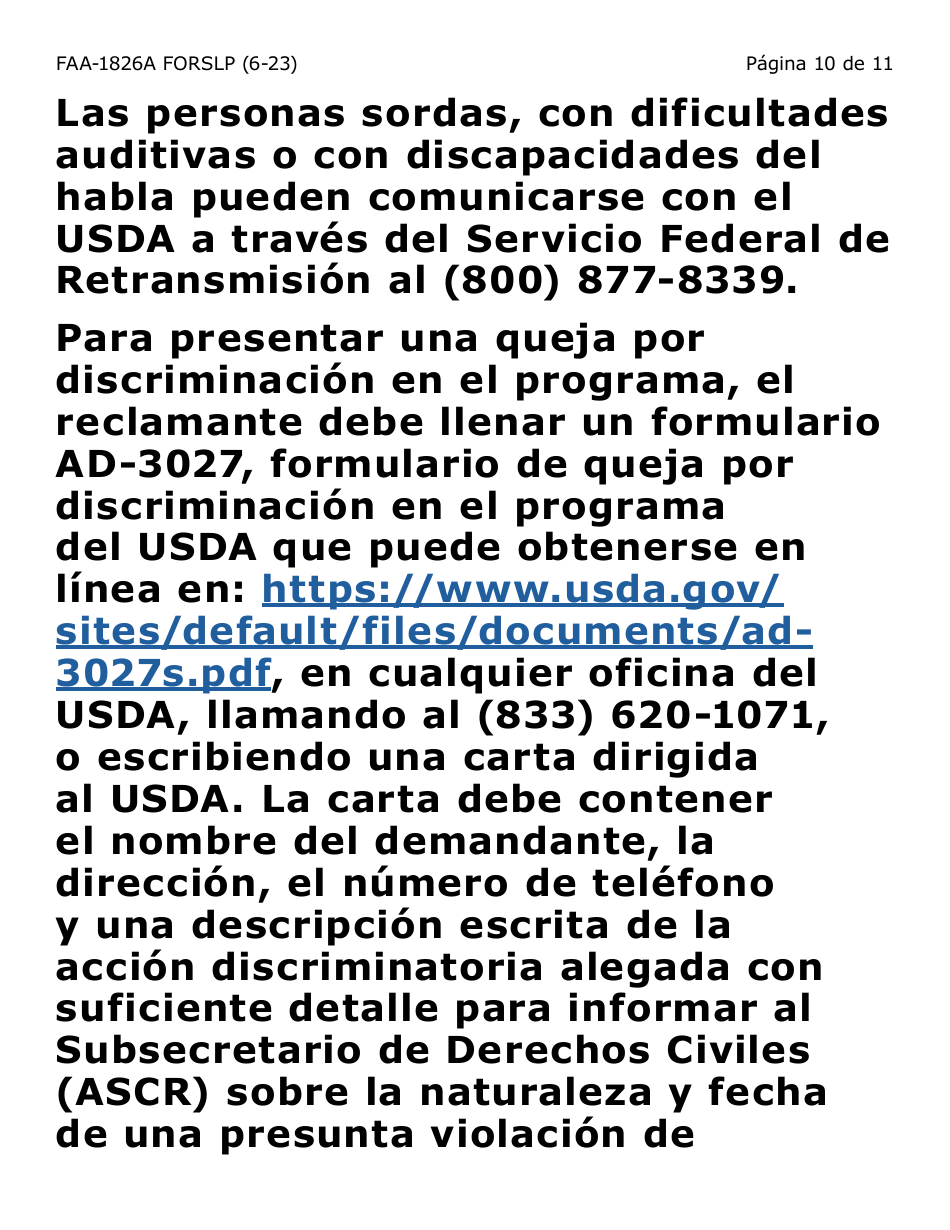 Form FAA-1821A-SLP Solicitud De Asistencia Nutricional Proyecto De Solicitud Simplificada Para Personas De Tercera Edad (Esap Por Sus Siglas En Ingles) (Letra Grande) - Arizona, Page 33