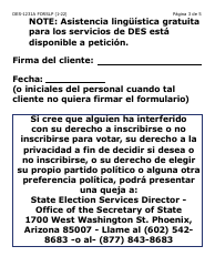 Form FAA-1821A-SLP Solicitud De Asistencia Nutricional Proyecto De Solicitud Simplificada Para Personas De Tercera Edad (Esap Por Sus Siglas En Ingles) (Letra Grande) - Arizona, Page 37