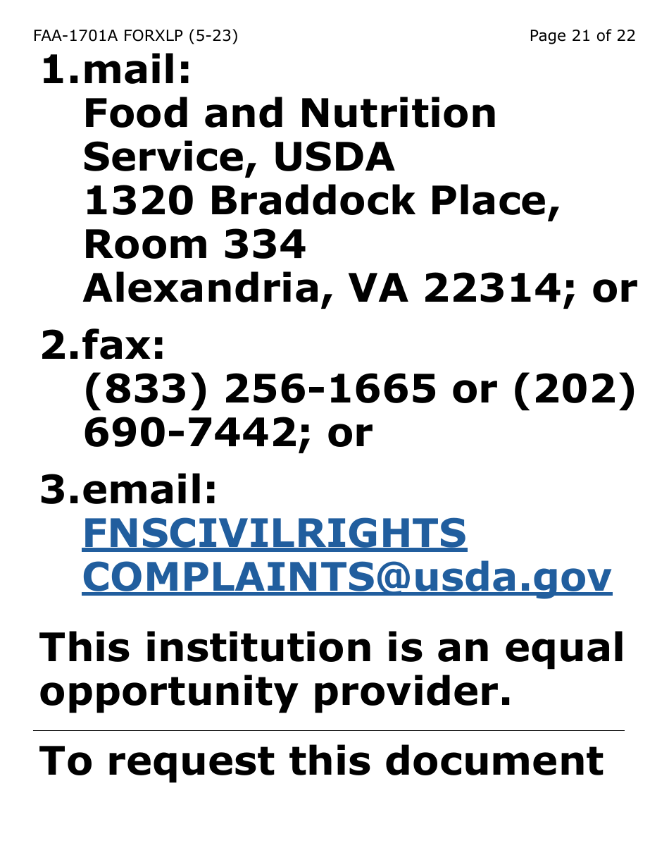 Form FAA-1701A-XLP Verification of Terminated Employment (Extra Large Print) - Arizona, Page 21