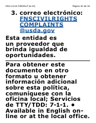 Formulario FAA-1111A-SXLP Formulario Para Verificar La Declaracion Del Participante (Letra Extra Grande) - Arizona (Spanish), Page 42