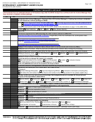 Form DOT ADM-3015IA Interagency Agreement Under $10,000 - California, Page 4