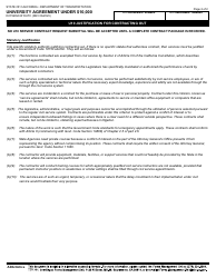 Form DOT ADM-3015UTC University Agreement Under $10,000 - California, Page 7