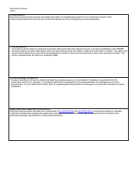 Form SFN62336 Capital Construction - Prior Approval for Use of Federal Funding - North Dakota, Page 2