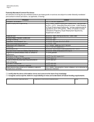 Form SFN62336 Capital Construction - Prior Approval for Use of Federal Funding - North Dakota, Page 4