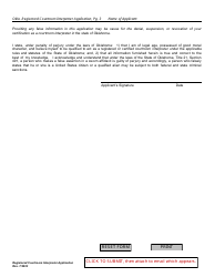 Application for Registered Courtroom Interpreter Program - Oklahoma, Page 3