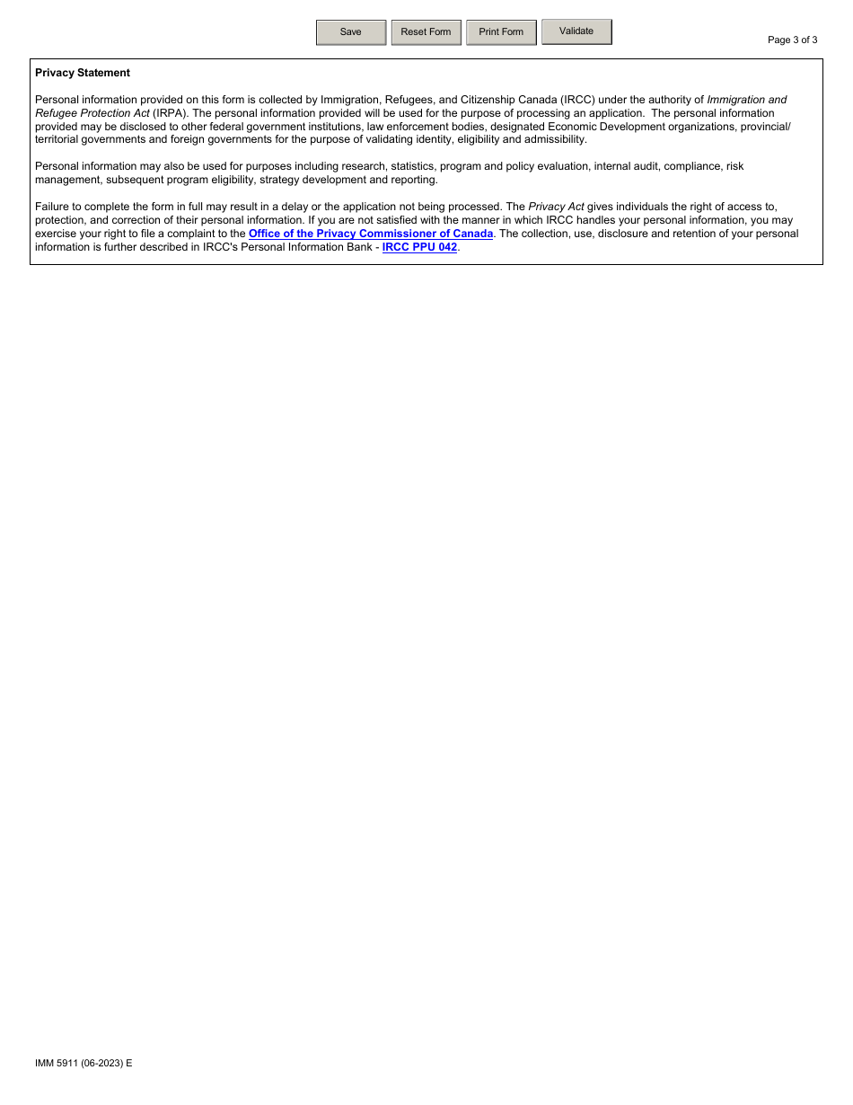 Form IMM5911 Schedule 1 Rural and Northern Immigration Pilot - Canada, Page 3