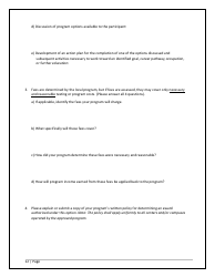 Agency/Program Application - Iowa High School Equivalency Diploma (Hsed) Alternative Pathways - Iowa, Page 12
