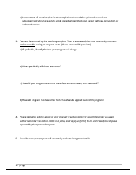 Agency/Program Application - Iowa High School Equivalency Diploma (Hsed) Alternative Pathways - Iowa, Page 15