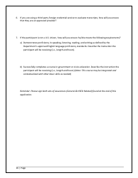 Agency/Program Application - Iowa High School Equivalency Diploma (Hsed) Alternative Pathways - Iowa, Page 16