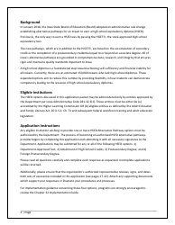 Agency/Program Application - Iowa High School Equivalency Diploma (Hsed) Alternative Pathways - Iowa, Page 2
