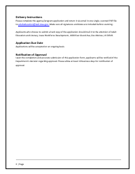 Agency/Program Application - Iowa High School Equivalency Diploma (Hsed) Alternative Pathways - Iowa, Page 3