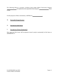 Form BOEM-0008 Commercial Lease of Submerged Lands for Renewable Energy Development on the Outer Continental Shelf, Page 10