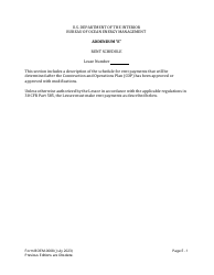 Form BOEM-0008 Commercial Lease of Submerged Lands for Renewable Energy Development on the Outer Continental Shelf, Page 16