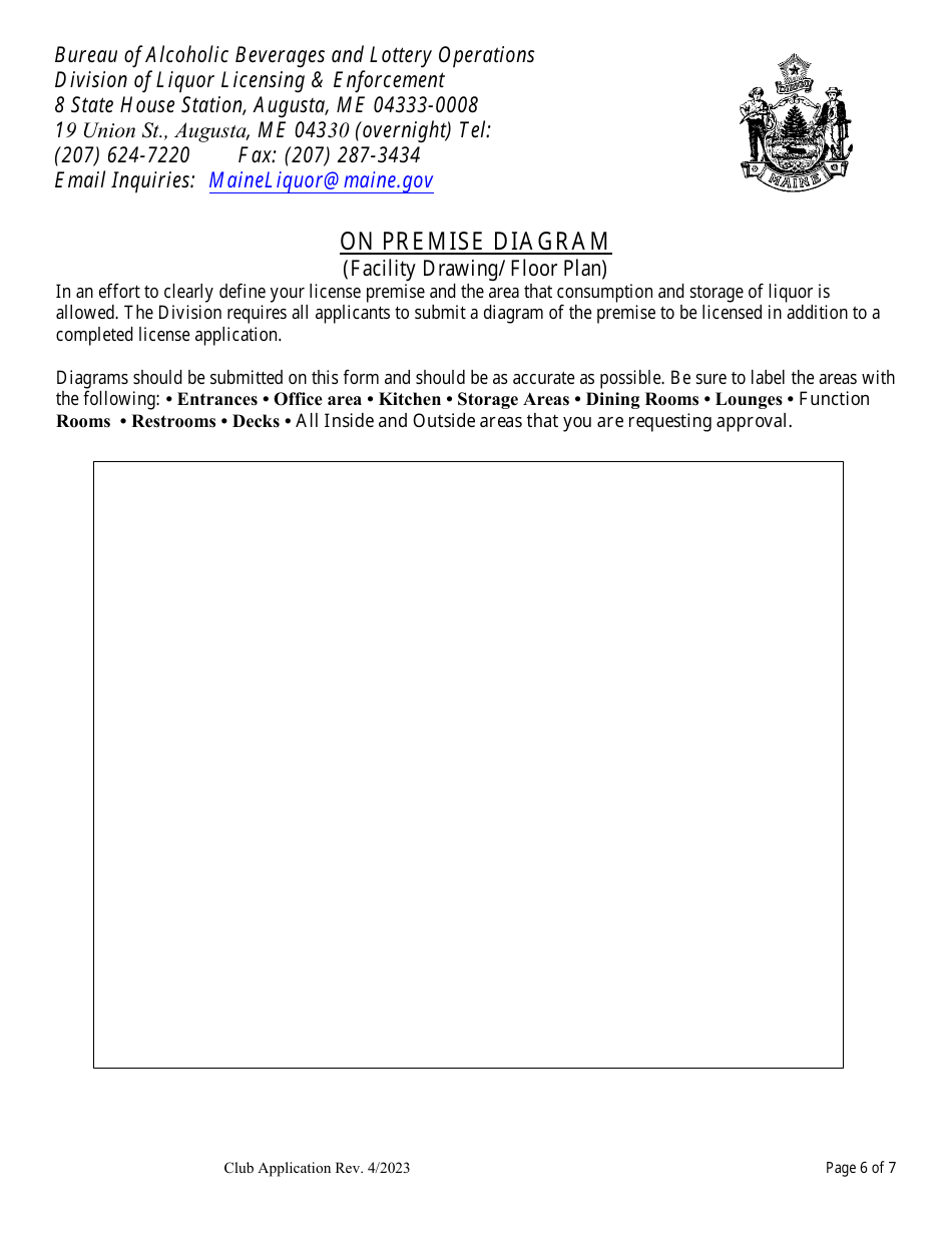 Club Application - Maine, Page 6