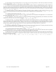 Dual Liquor License Application - Maine, Page 5