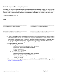 Application for Brewery for Annual Malt Liquor Production Under 30,000 Barrels (930,000 Gallons) - Maine, Page 6