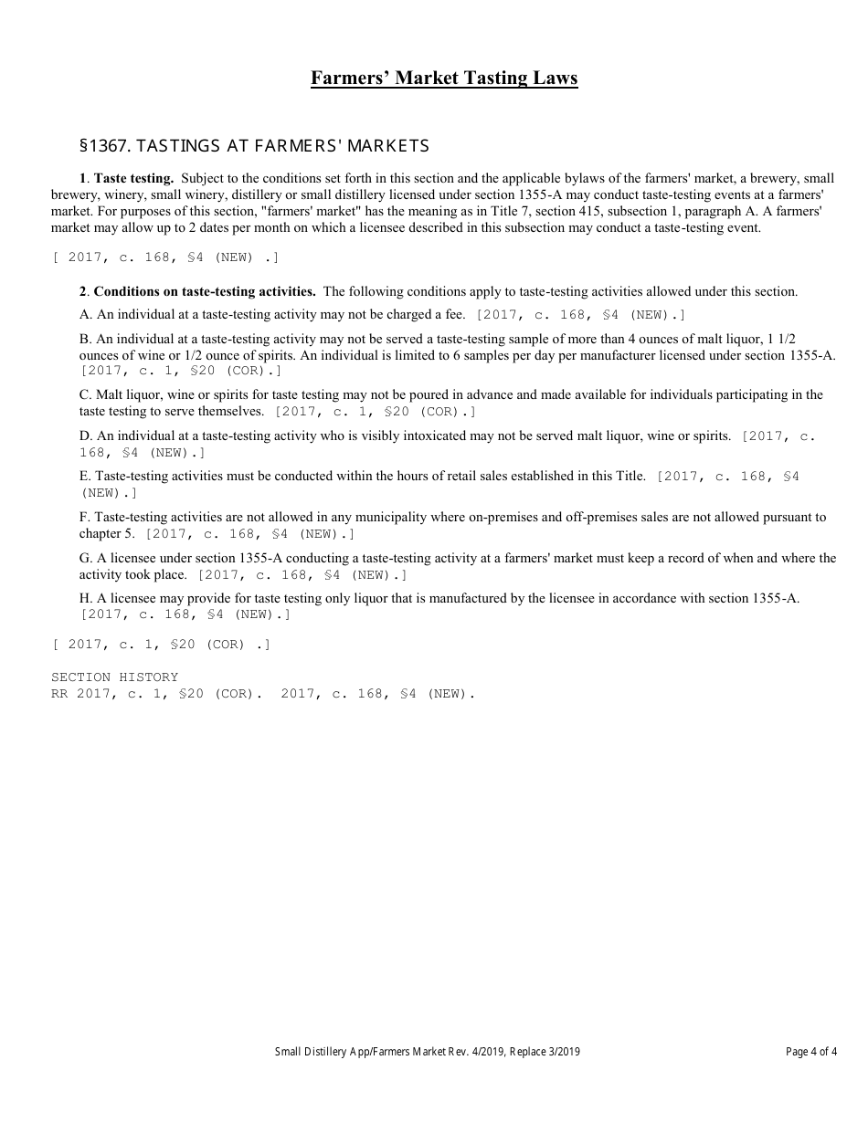 Application for Small Distillery - Maine, Page 10