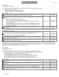 Form CIT0014 Document Checklist: Application for a Citizenship Certificate (Proof of Citizenship) - Canada, Page 3