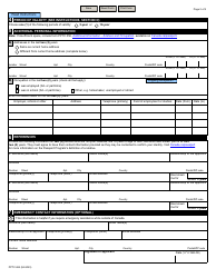 Form PPTC482 Adult Abroad Simplified Renewal Passport Application for Canadians Applying Outside of Canada and the Usa - Canada, Page 2
