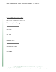 Small Business Micro Loan Application - Monroe County, New York, Page 3