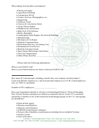 Small Business Micro Loan Application - Monroe County, New York, Page 5