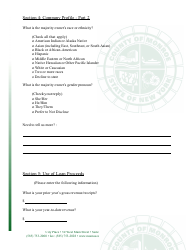 Small Business Micro Loan Application - Monroe County, New York, Page 6