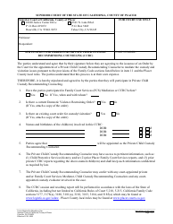 Document preview: Form PL-FCS003 Stipulation and Order for Private Child Custody Recommending Counseling (Ccrc) - County of Placer, California