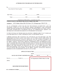 Concealed Handgun License/Concealed Carry Handgun Instructor Approval Application - New Mexico, Page 8