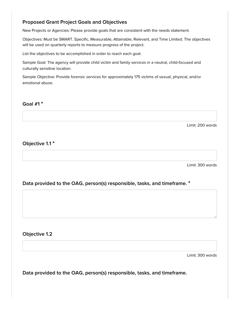Cvaf Grant Application - Kansas, Page 11