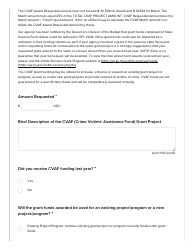 Cvaf Grant Application - Kansas, Page 2