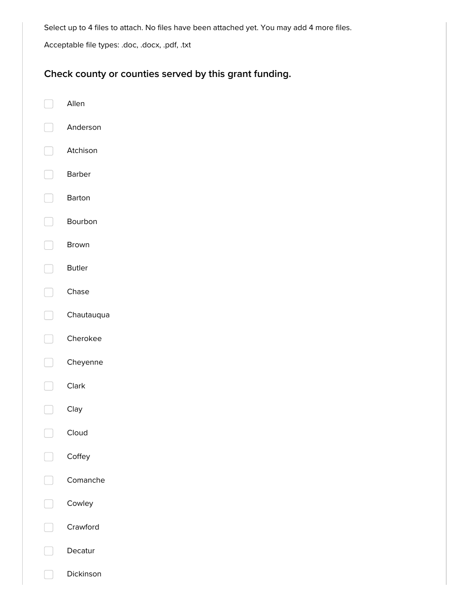 Cvaf Grant Application - Kansas, Page 4