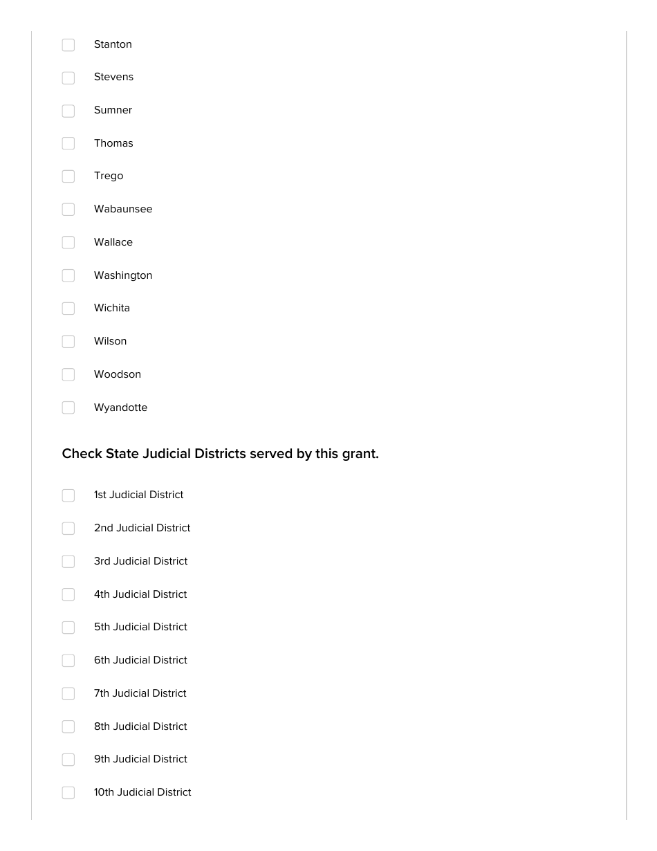 Cvaf Grant Application - Kansas, Page 8