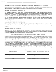 Application for Grief Therapy - Kansas, Page 2