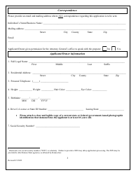 Initial Application for Roofing Contractor Registration - Kansas, Page 3