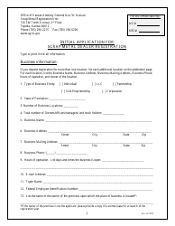 Initial Application for Scrap Metal Dealer Registration - Kansas, Page 2