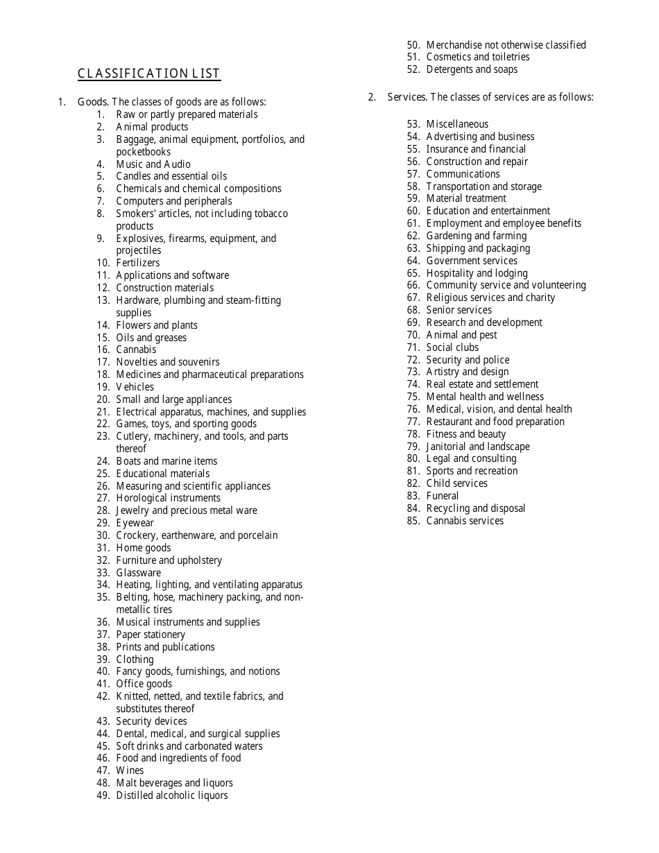SOS Form TMAPP Application for Registration of Trademark or Service Mark - Maryland, Page 5