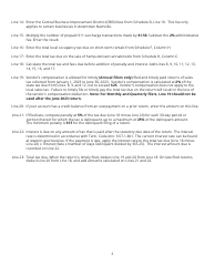 Instructions for Form SLS450, RV-R0012001 State and Local Sales and Use Tax Return - Tennessee, Page 2