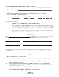 Application for Groundwater Savings Facility Permit - Arizona, Page 2