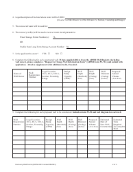 Application for a Recovery Well Permit - Arizona, Page 2