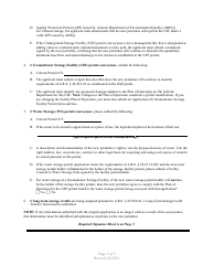 Permit Conveyance Application - Arizona, Page 2