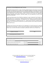 Boards and Commissions Candidate Application - Haltom City, Texas, Page 4
