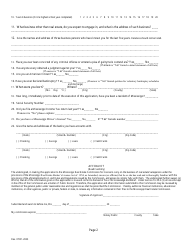 Application for Resident Salesperson License - Mississippi, Page 4