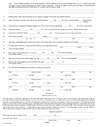 Application for Resident Broker&#039;s License - Mississippi, Page 4
