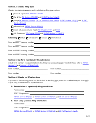 Form LAH310 Life and Health Transmittal Form - Texas, Page 2