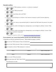 Form PC406 Appraisal Umpire Roster Application - Texas, Page 4