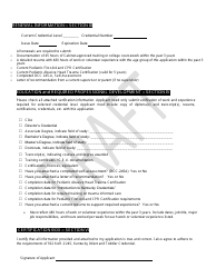 Form DCC-245 Kentucky Infant and Toddler Credential Application - Draft - Kentucky, Page 2