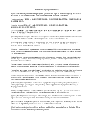 Home Language Survey for All Newly Enrolling Students - Hawaii (English/Chinese), Page 2