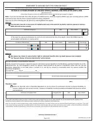 Form WVPF0080 Pre-retirement Beneficiary Designation - West Virginia, Page 6