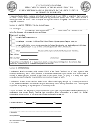 Form DOC.290 Property Manager-In-charge License Application - South Carolina, Page 3